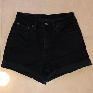 Levi’s 512 High Waisted Shorts